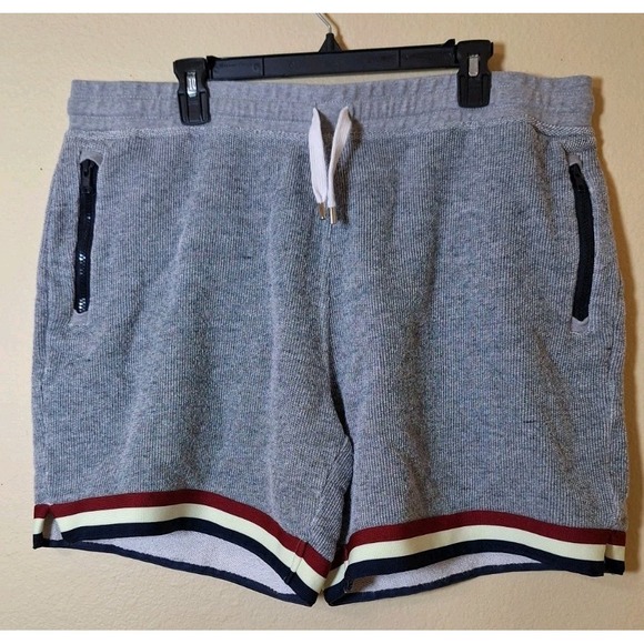 Chubbies The Hook Shots Shorts Men's 2XL 7" Soft Courtside lounge Gray Shorts - Picture 1 of 8
